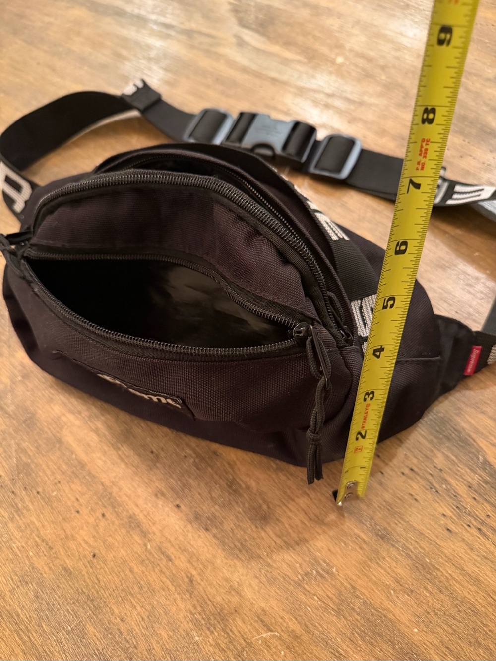 Supreme Waist /crossbody Bag (SS18) Black XL - Picture 13 of 16